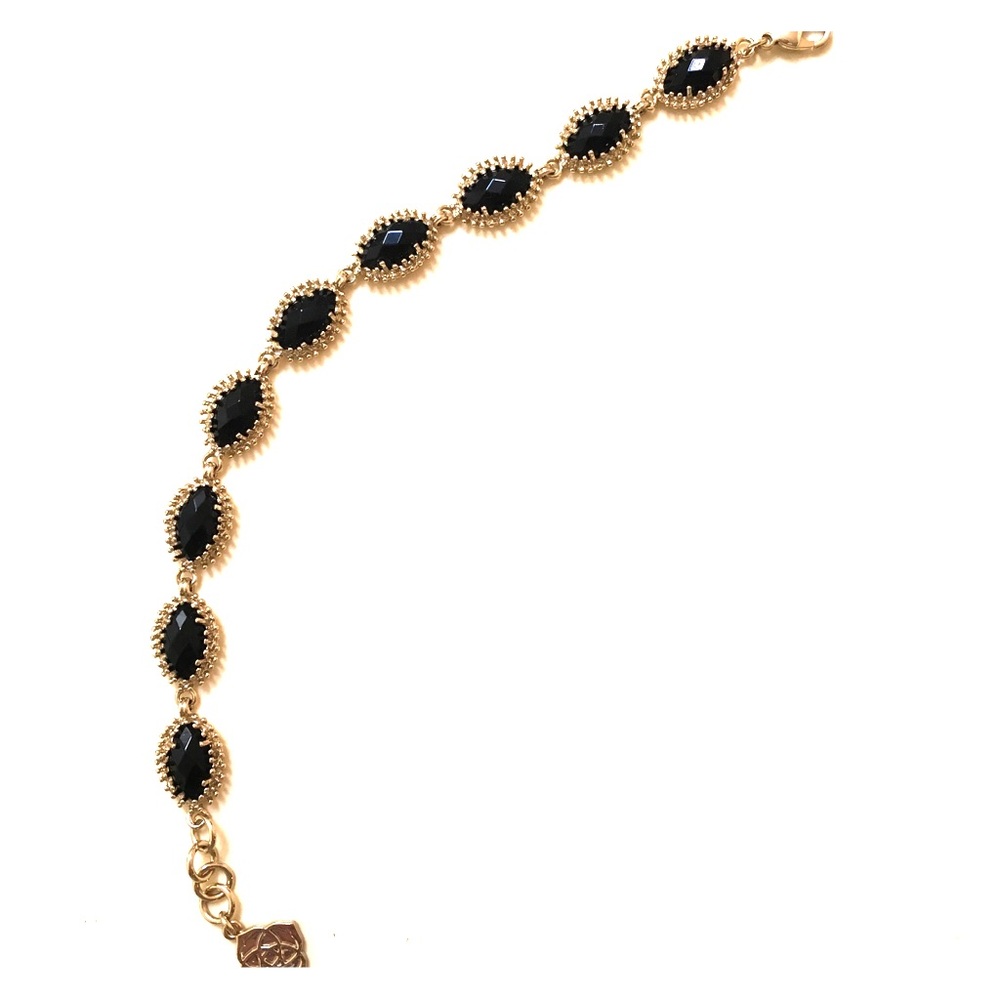Kendra Scott Black stone link bracelet!!
